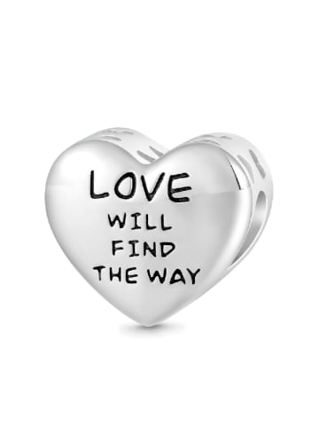GNOCE Sterling Silber Friends Charm Zirkonia