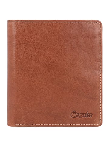 Esquire Denver Geldbörse RFID Leder 10,5 cm in cognac