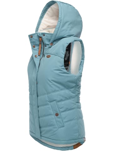 ragwear Steppweste Hesty in Stone Blue25