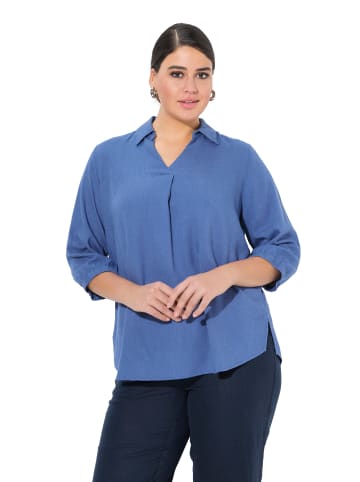 Ulla Popken Tunika in atlantikblau