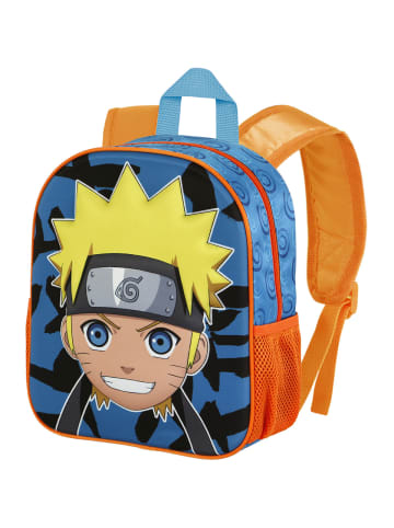 Naruto Rucksack Happy-Small 3D in blau