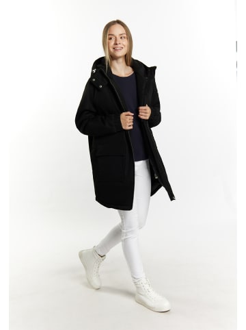 DreiMaster Damen Arctic Winterjacke in Schwarz