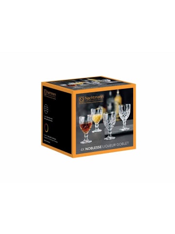 Nachtmann 4er Set Likörgläser Noblesse 57 ml in transparent