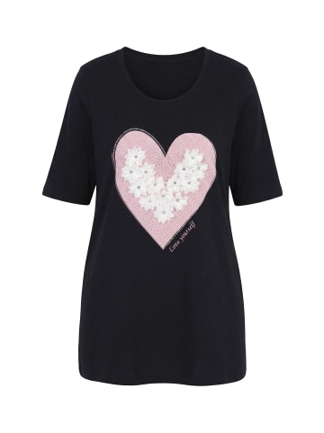 MIAMODA Shirt in schwarz