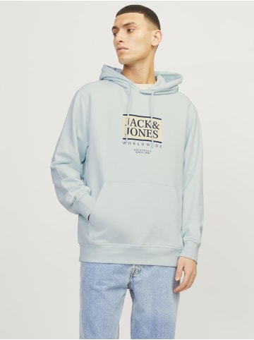 Jack & Jones Kapuzenpullover in Skylight