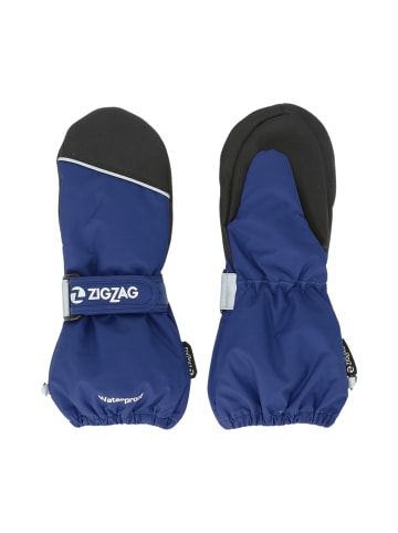Zigzag Fingerhandschuhe Shildon in 2037 Estate Blue