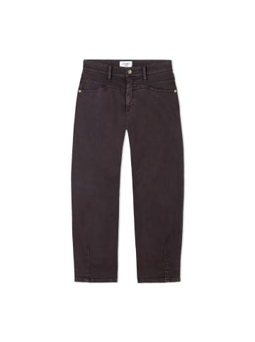CAMBIO  Elin Jeans mit gemäßigtem Barrel Fit in Dark Chocolate