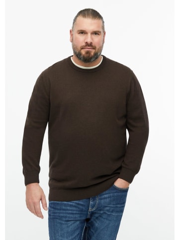 s.Oliver Strickpullover in 89W0_dunkelbraun