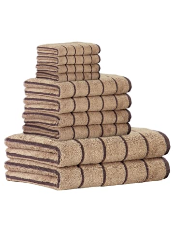 Cawö Handtuch 1er Pack, 10er Pack in Sand