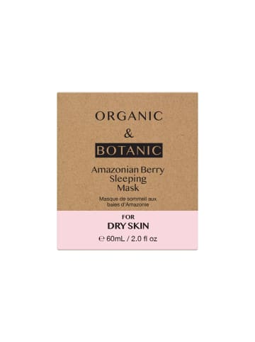 Organic & Botanic  OB Amazonian Berry Sleeping Mask 60ml 