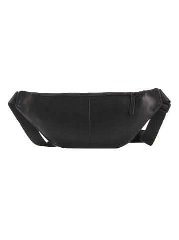 Jost Aarhus Gürteltasche Leder 36 cm in schwarz