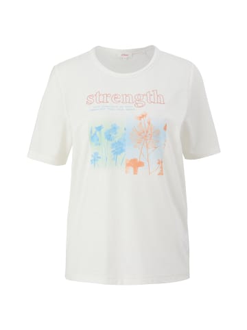 s.Oliver T-Shirt in 02D0_ecru