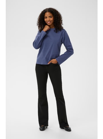 Kaffe Langarm-Shirt KAelena Baggy fit in Crown Blue