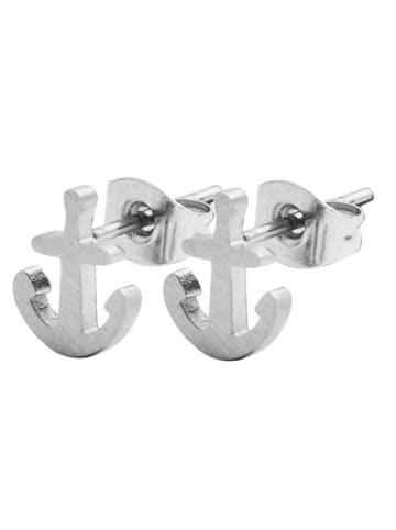 Adeliás Unisex Halskette – Ankerkette aus Edelstahl 43 cm in silber