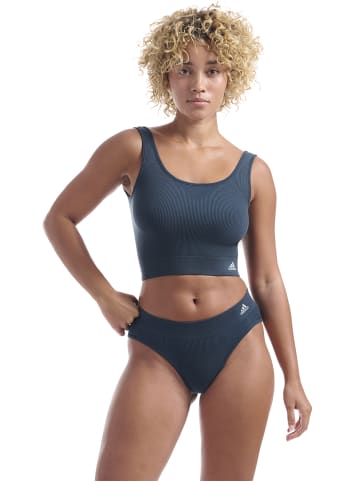 adidas Crop-Top Ripp Stretch in mineral green