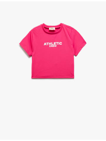 KOTON TSHIRT SS in Fuchsia