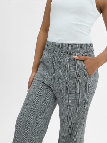 Marie Lund Hose in grau schwarz