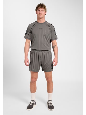 Hummel T-Shirt Raglanärmel Hmlpitch Herren in CHARCOAL GRAY