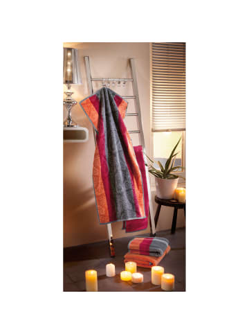 Erwin Müller Frottier, Jacquard Duschtuch in orange