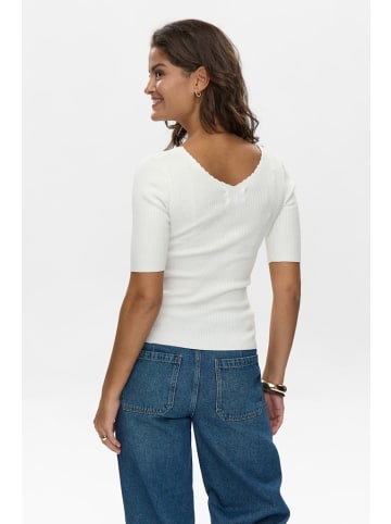 NÜMPH Strickpullover für Damen in Weiß