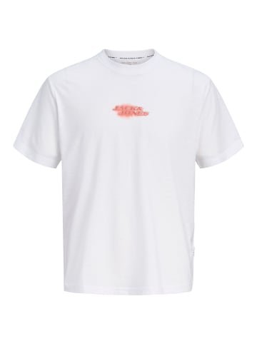 JACK & JONES PLUS T-shirt in Bright White
