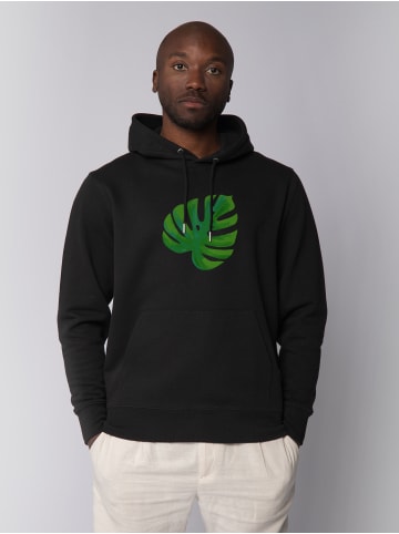 wat? Apparel Sweatshirt Monstera 2.0 in Schwarz