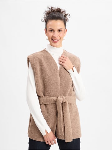 OPUS Poncho Asofta Cape in schlamm - 0001