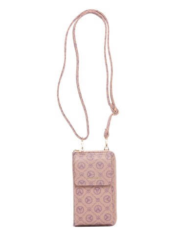 Carlo Colucci Handy-Geldbörse DeLaCruz in Rosa