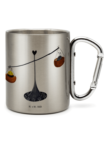 Mr. & Mrs. Panda Tasse Sternzeichen Waage ohne Spruch in Silber