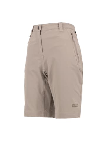 Jack Wolfskin Hose Activate Softshell Track Shorts in Grau