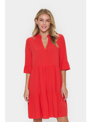 SAINT TROPEZ Kleid EdaSZ Casual fit in Flame Scarlet