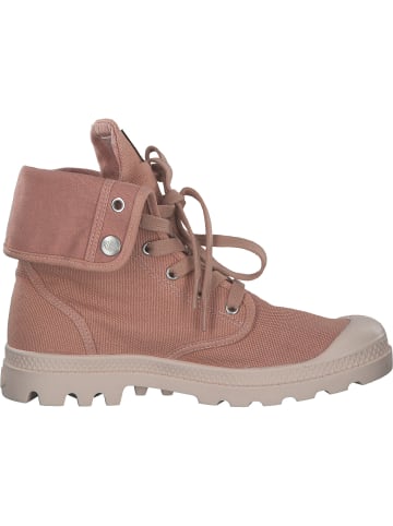 Palladium Schnürstiefeletten in Rose Brick