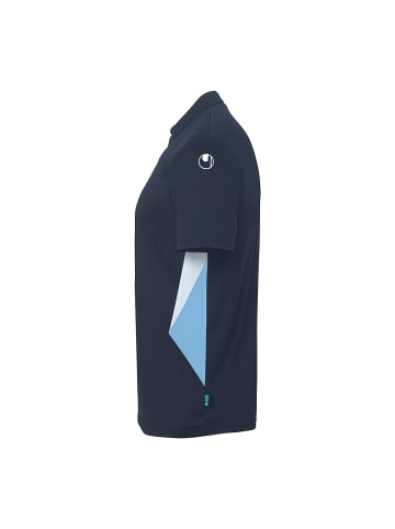 uhlsport  POLO SHIRT Equipe 29 in marine/skyblau/weiß