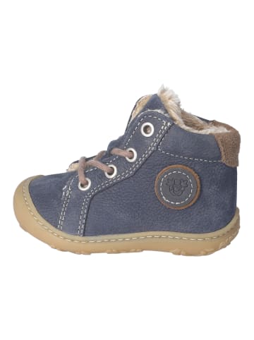 PEPINO Lauflern Schnürstiefel Warmfutter in blau
