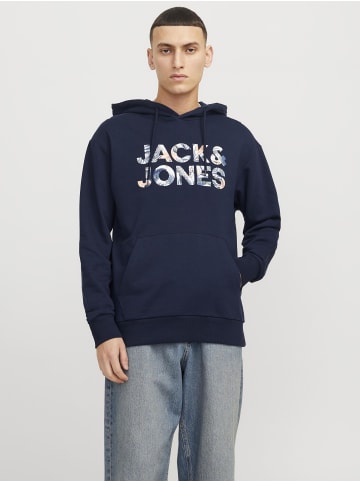 Jack & Jones Kapuzenpullover in Sky Captain