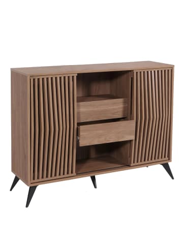 MCW Sideboard M45 3D-Design Schiebetüren Staufächer, Standard