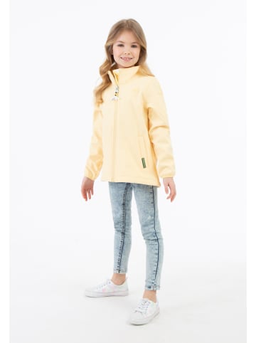 Schmuddelwedda Mädchen Softshelljacke - Recyceltes Material in Vanille-280