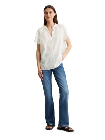 Marc O'Polo Blusen-Shirt regular in white cotton