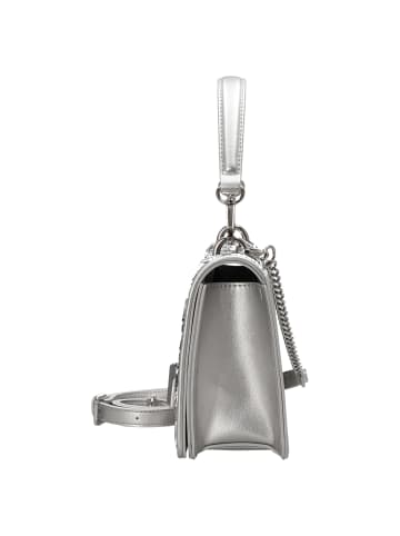 Seidenfelt Seljord - Henkeltasche 23.5 cm (black) in silver