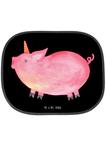 Mr. & Mrs. Panda sonnenschutz Einhorn Schwein ohne Spruch in Schwarz