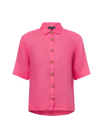 Franco Callegari Leinenbluse in pink - 0052