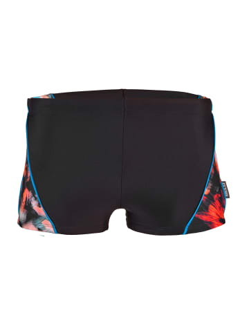 BECO the world of aquasports Badehose FEATHERS in schwarz-bunt
