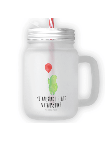 Mr. & Mrs. Panda Limonadenglas Schildkröte Luftballon mit Spruch in Transparent