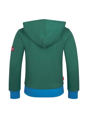 Trollkids Sweatjacke Sortland in jungle green