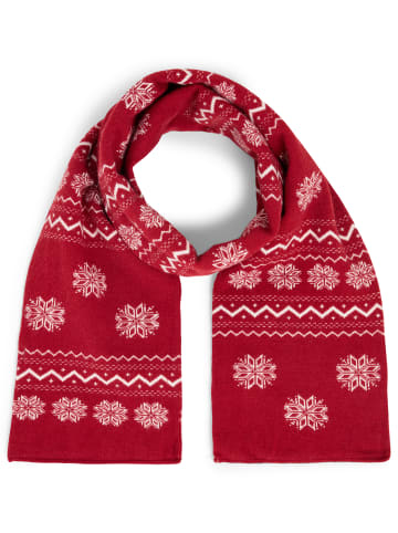 Only&Sons Schal ONSXmas in rot weiß - 0001