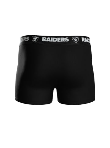 NFL Boxer Las Vegas Raiders in BLK/WHT/MGR