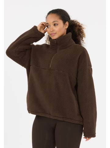 Athlecia Fleecejacke Norika in 1294 Chocolate Torte