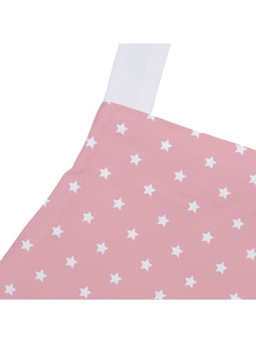 Mr. & Mrs. Panda Kellnerschürze Einhorn Koffer mit Spruch in Rot Pastell