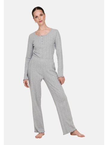 ONLY Pyjamas Set "Cozy" in hellgrau