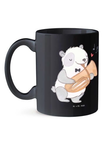 Mr. & Mrs. Panda Mug Tenorhörnchen Magie mit Spruch in Schwarz